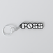 Custom The Doors keychain with the names 'ross'.