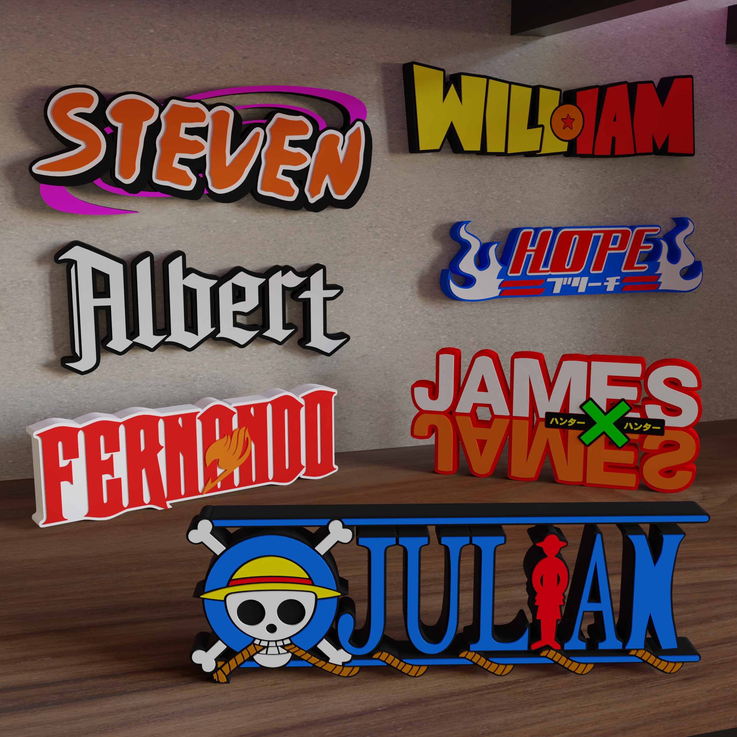 Custom Desk Signs