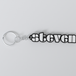 Custom The Doors keychain with the names 'steven'.
